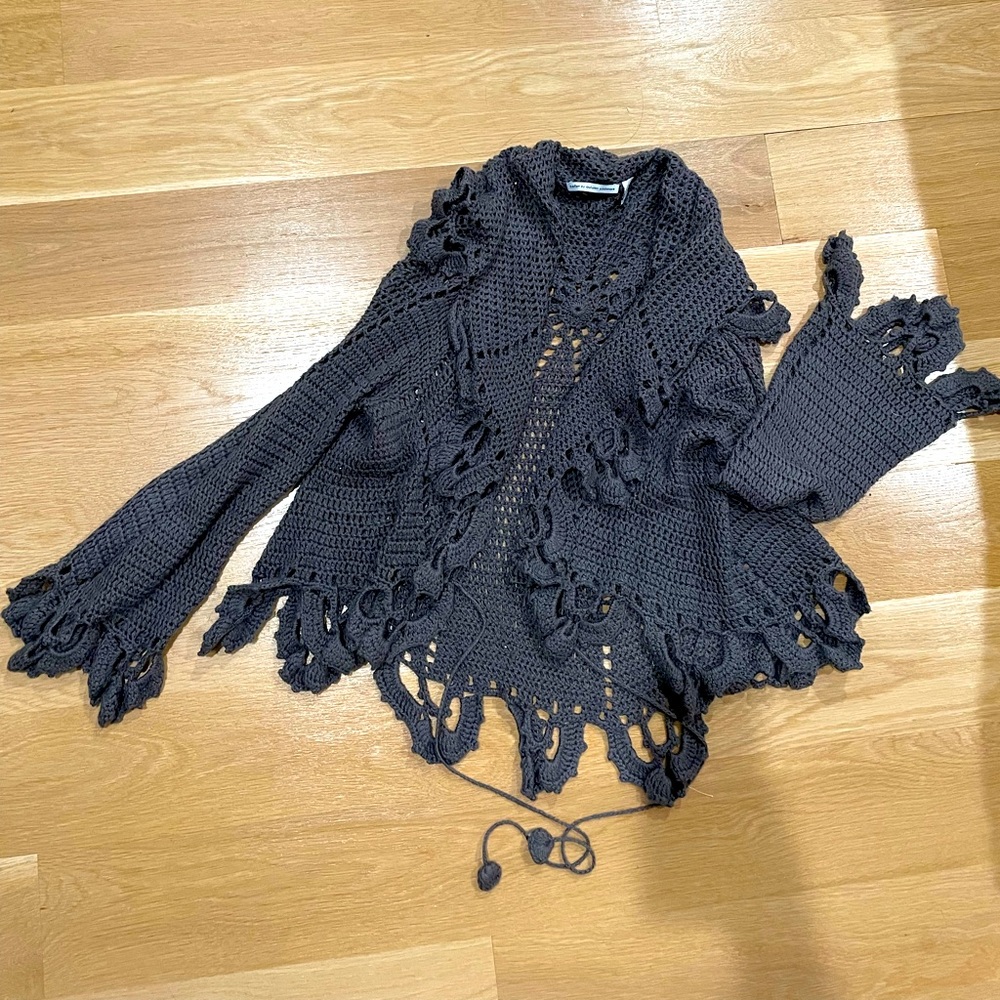 Bohemian Crochet Cardigan